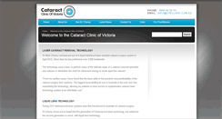Desktop Screenshot of cataract.com.au